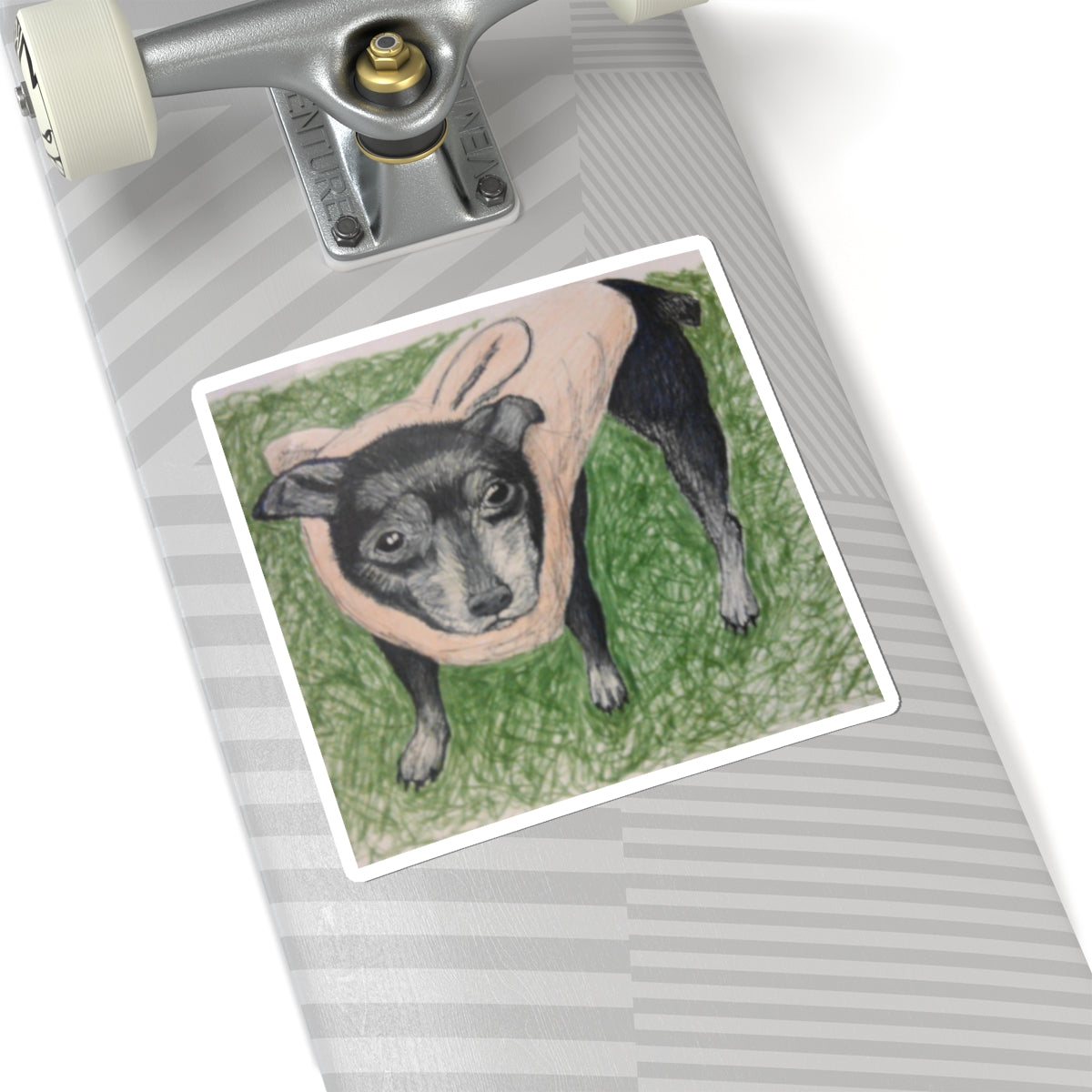 "Peanut" Dog Stickers