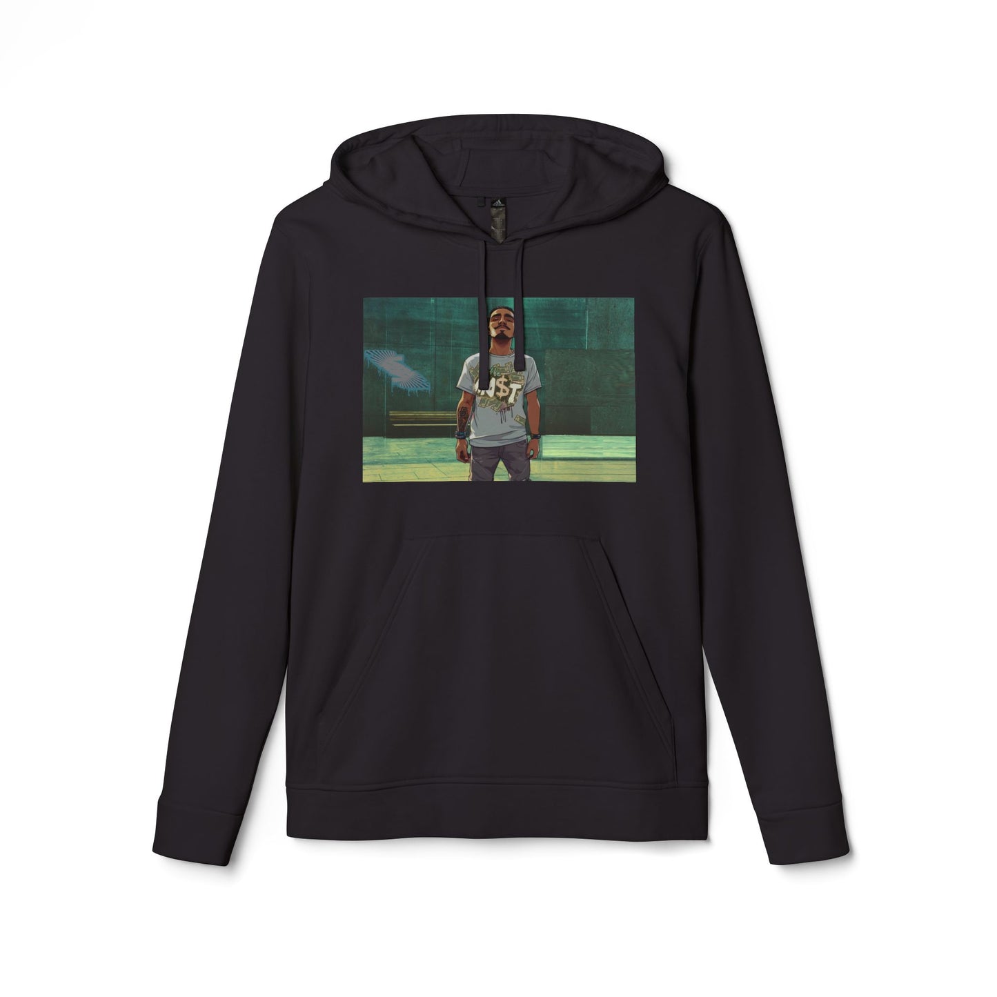 Adidas Unisex Ben Most Graphic Fleece Hoodie