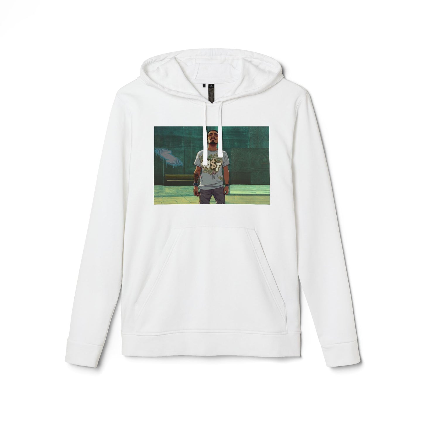 Adidas Unisex Ben Most Graphic Fleece Hoodie