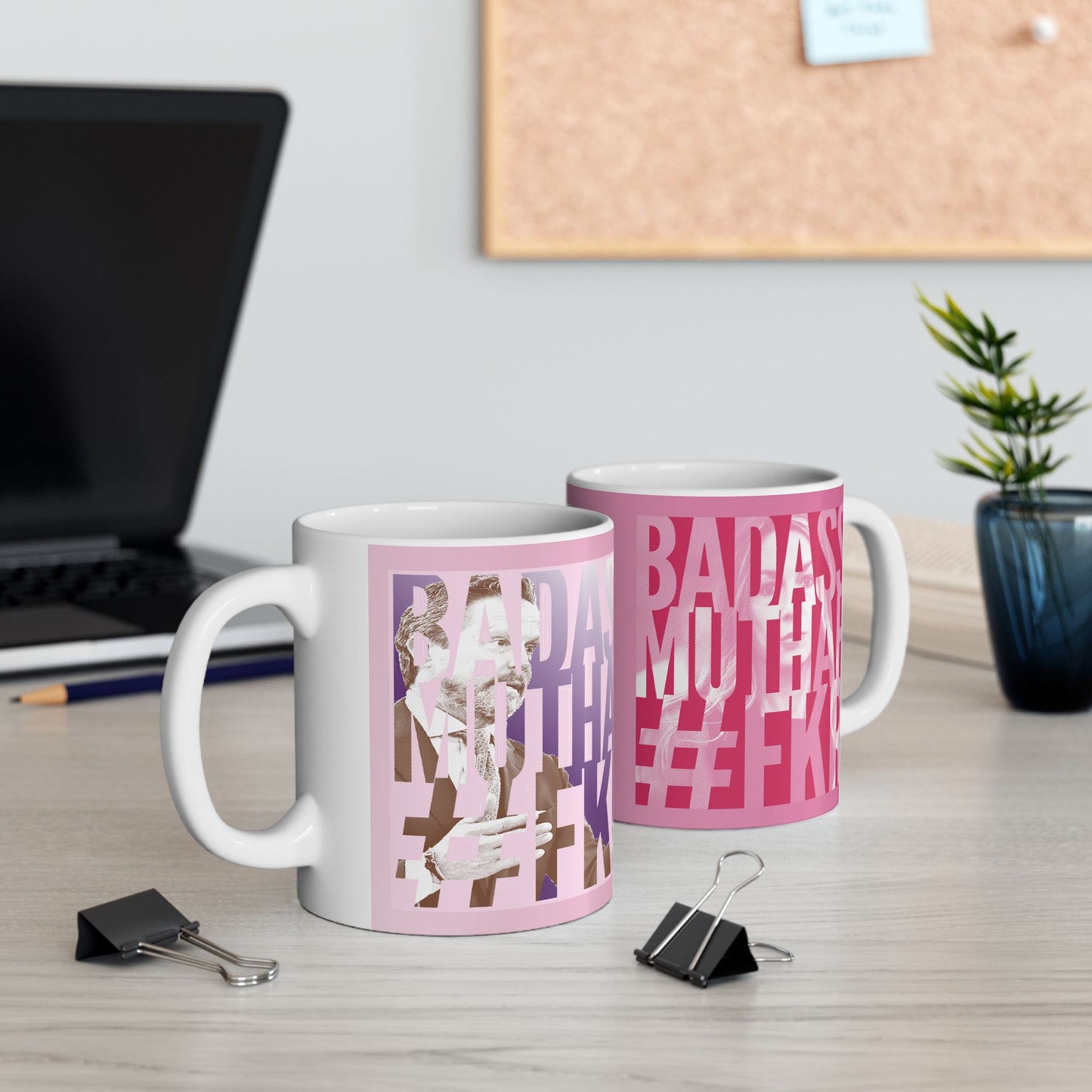 Jackson n KR Badass Duo Mug - 11oz & 15oz