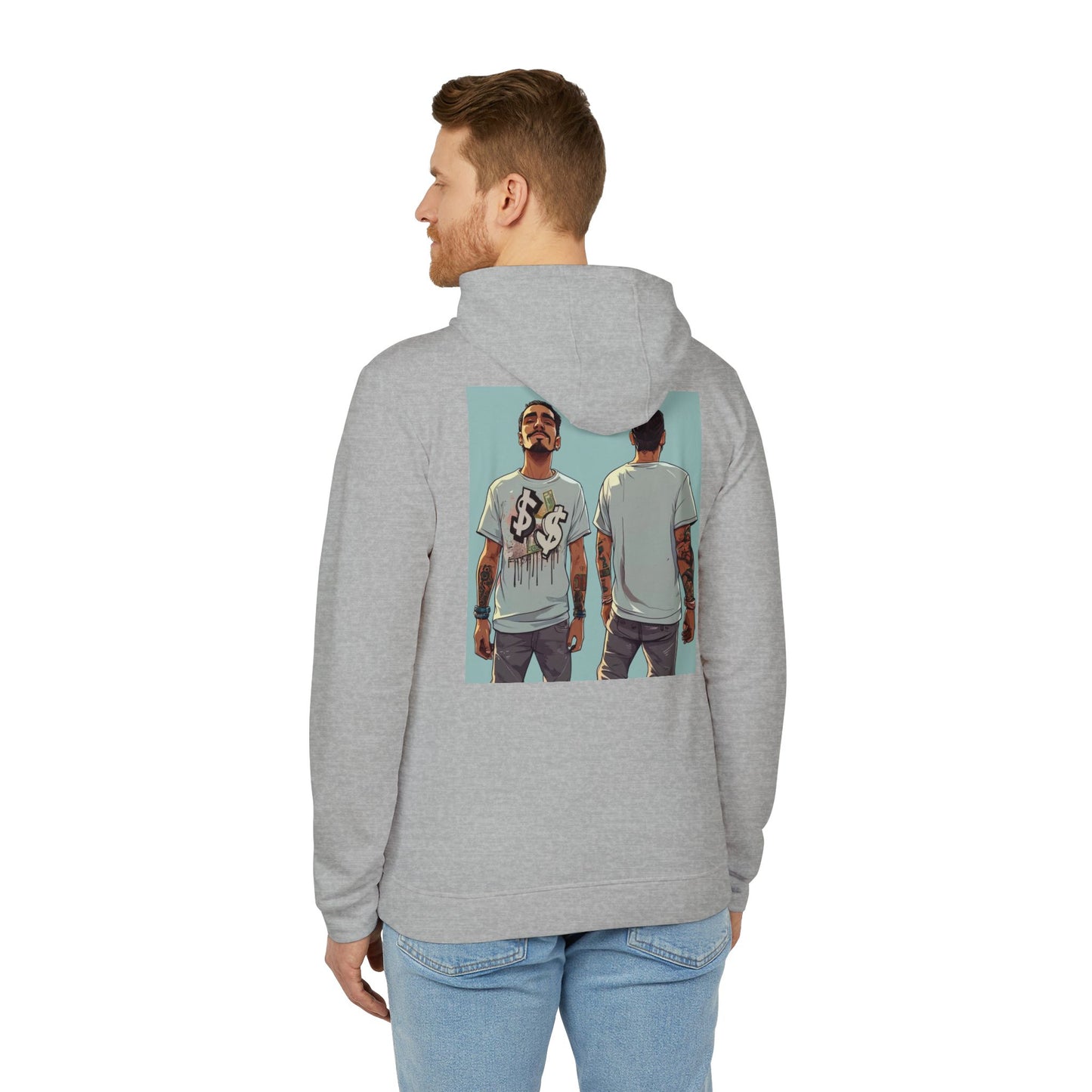 Adidas Unisex Ben Most Graphic Fleece Hoodie