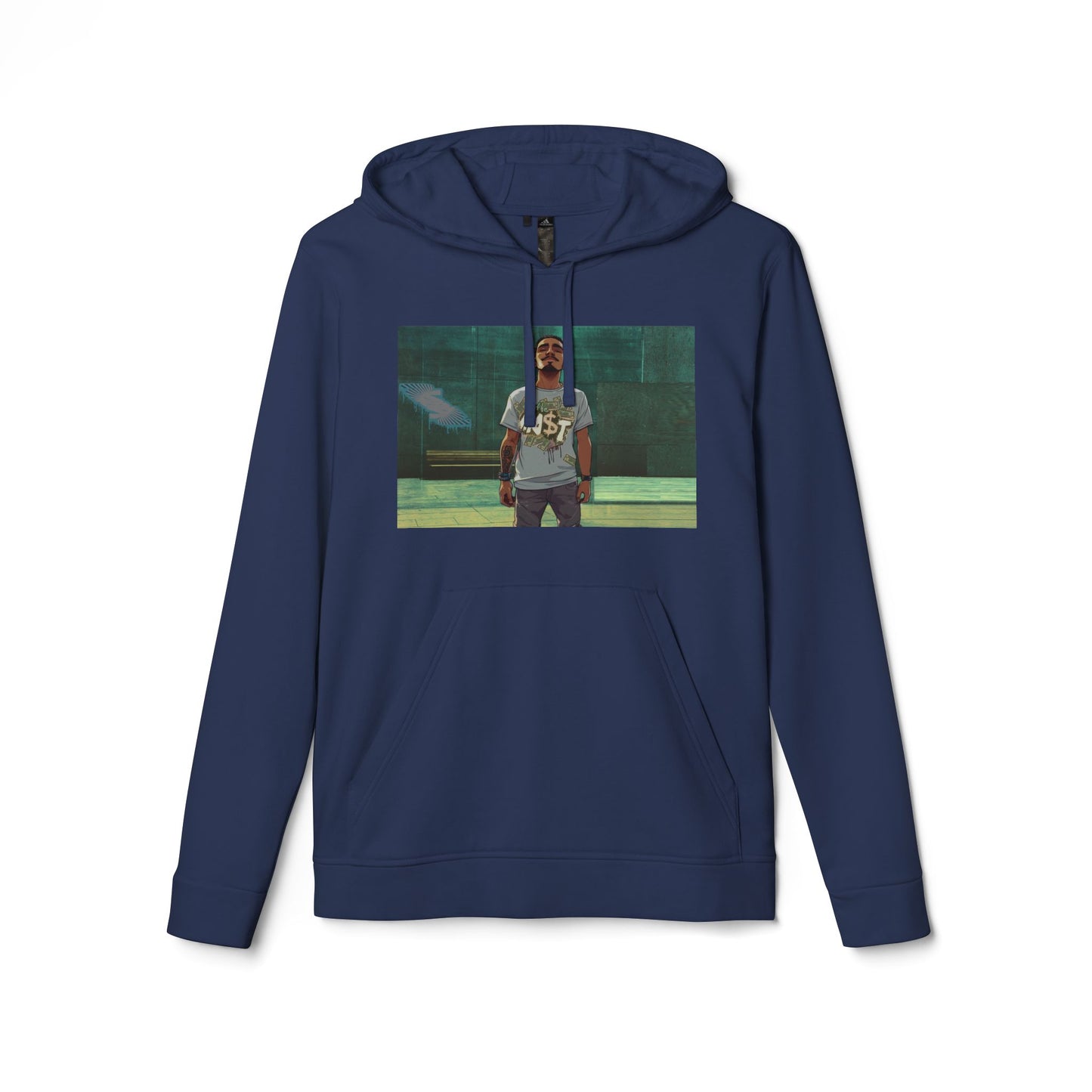 Adidas Unisex Ben Most Graphic Fleece Hoodie