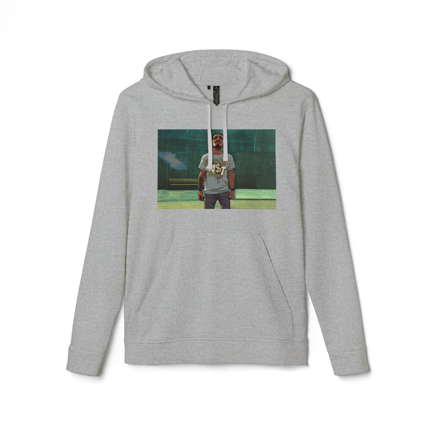 Adidas Unisex Ben Most Graphic Fleece Hoodie