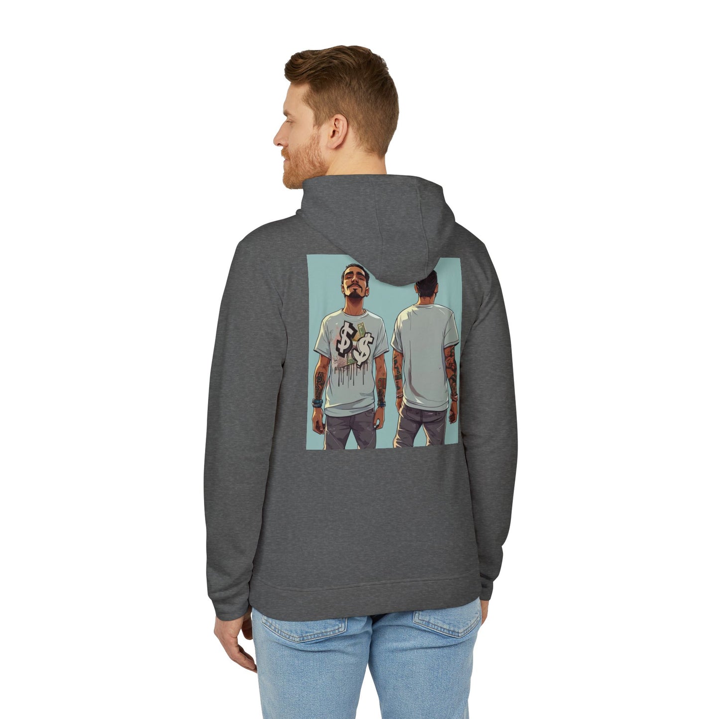Adidas Unisex Ben Most Graphic Fleece Hoodie