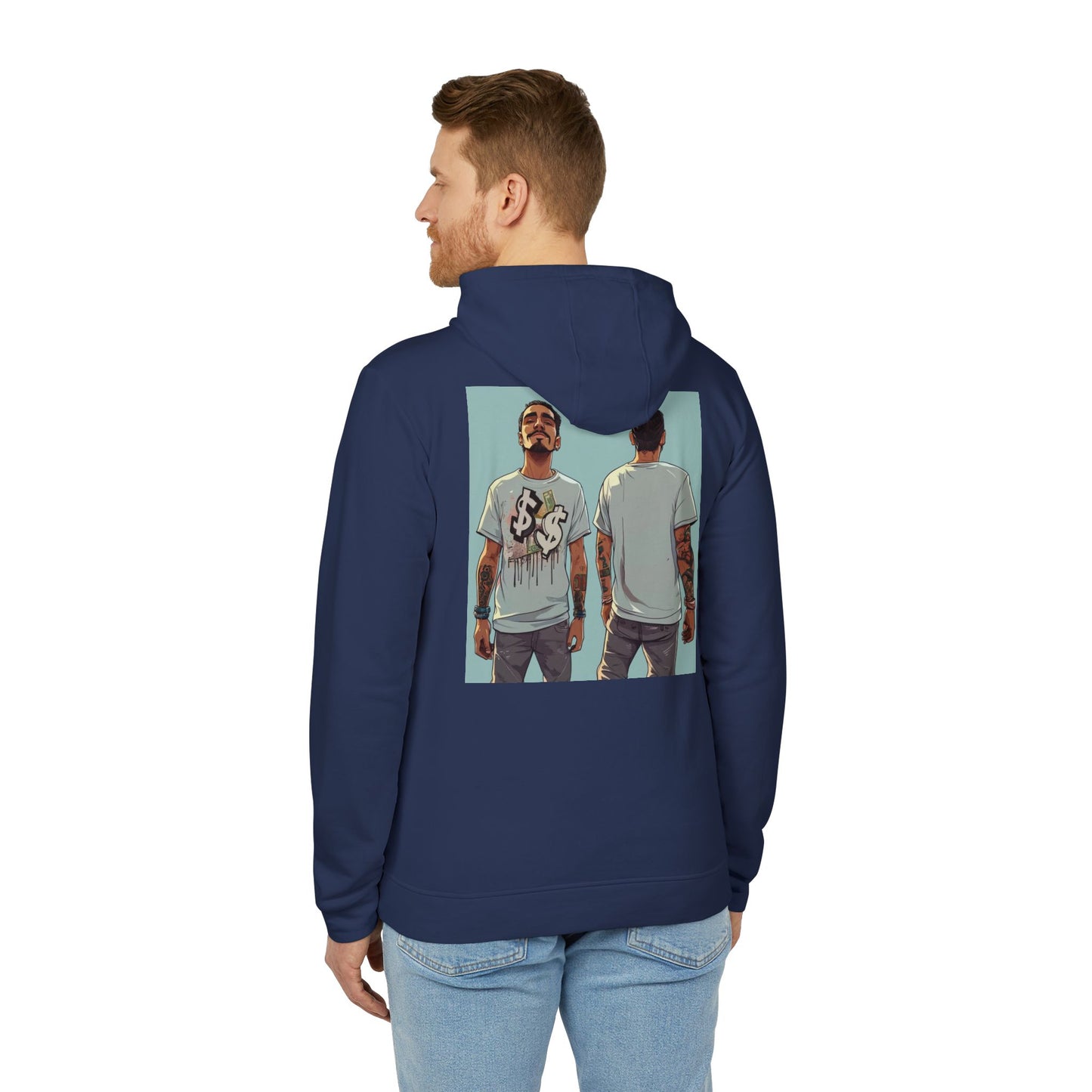 Adidas Unisex Ben Most Graphic Fleece Hoodie